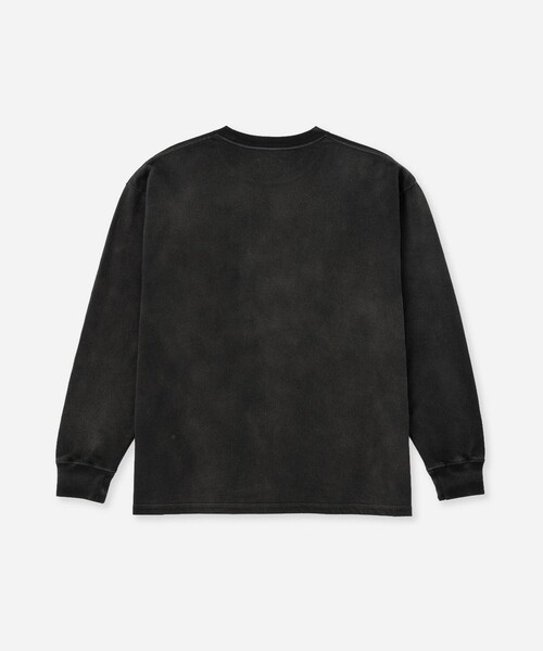 Saturdays NYC(サタデーズ ニューヨークシティ )の「S.NYC Terry LS Sweatshirt(スウェット・メンズ・チャコールグレー/オリーブ・L/M/S/XL)」の14枚目の写真