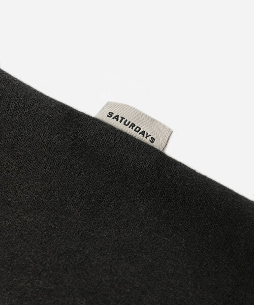 Saturdays NYC(サタデーズ ニューヨークシティ )の「S.NYC Terry LS Sweatshirt(スウェット・メンズ・チャコールグレー/オリーブ・L/M/S/XL)」の17枚目の写真
