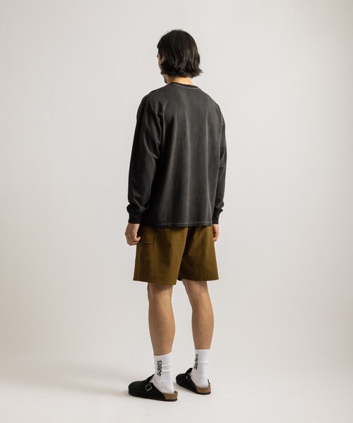 Saturdays NYC(サタデーズ ニューヨークシティ )の「S.NYC Terry LS Sweatshirt(スウェット・メンズ・チャコールグレー/オリーブ・L/M/S/XL)」の7枚目の写真