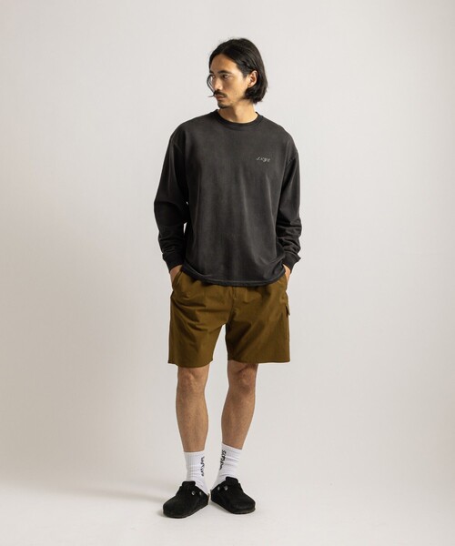 Saturdays NYC(サタデーズ ニューヨークシティ )の「S.NYC Terry LS Sweatshirt(スウェット・メンズ・チャコールグレー/オリーブ・L/M/S/XL)」の9枚目の写真