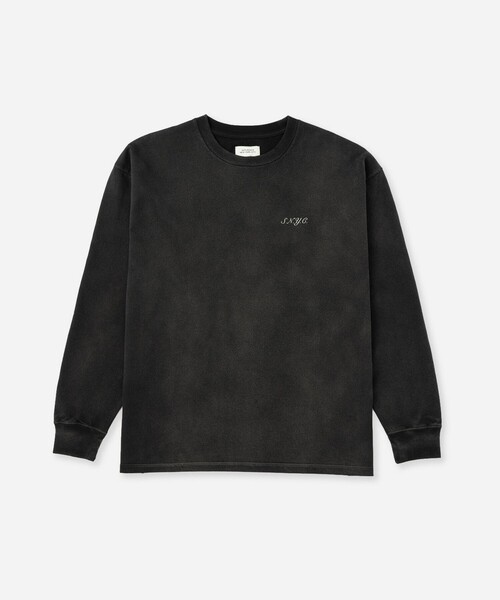 Saturdays NYC(サタデーズ ニューヨークシティ )の「S.NYC Terry LS Sweatshirt(スウェット・メンズ・チャコールグレー/オリーブ・L/M/S/XL)」の12枚目の写真