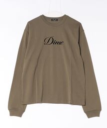 DIME（ダイム）の「Dime/ダイム/Cursive LS T-Shirts（Tシャツ/カットソー）」