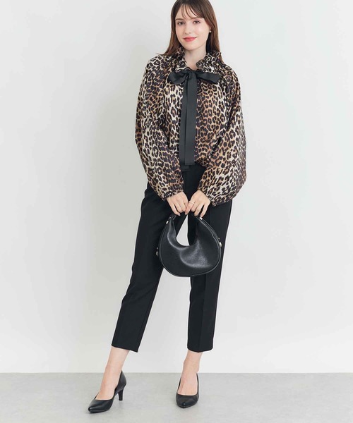 PICCIN（ピッチン）の「レオパードザビエルブラウス（シャツ/ブラウス・レディース・ブラウン系その他・M）」の6枚目の写真