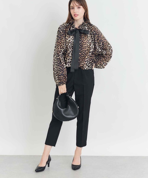 PICCIN（ピッチン）の「レオパードザビエルブラウス（シャツ/ブラウス・レディース・ブラウン系その他・M）」の9枚目の写真