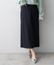 ミルドジャージIラインスカート
