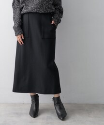 ミルドジャージIラインスカート