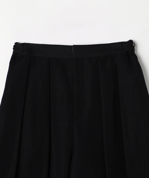 K.T KIYOKO TAKASE(キヨコタカセ)の「リネンウール キュロットパンツ(その他パンツ・レディース・アイボリー/ブラック・9号)」の8枚目の写真