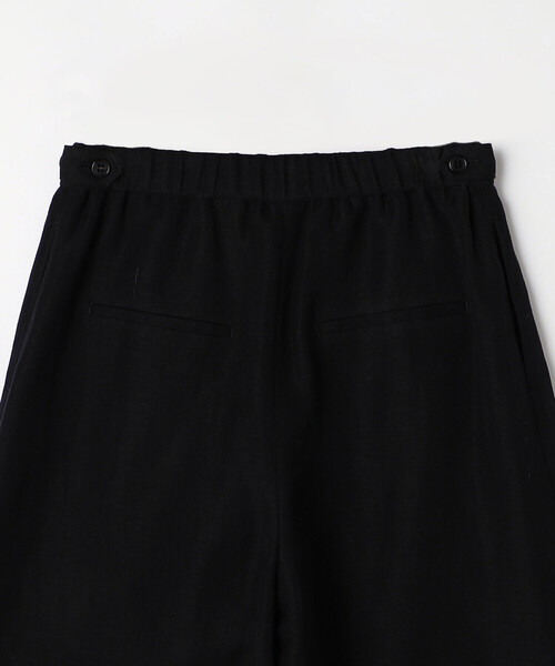 K.T KIYOKO TAKASE(キヨコタカセ)の「リネンウール キュロットパンツ(その他パンツ・レディース・アイボリー/ブラック・9号)」の9枚目の写真