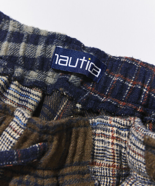 NAUTICA(ノーティカ)の「NAUTICA/ノーティカ リラックスフィット パッチワークネル イージーパンツ(その他パンツ・メンズ・グレー/ブラウン・MEDIUM/LARGE/X-LARGE)」の3枚目の写真