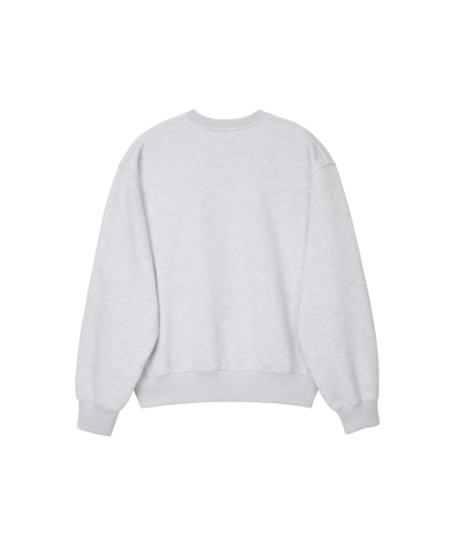 NOHANT(ノアン)の「LONELY/LOVELY クラックスウェットシャツ アッシュグレー(スウェット・レディース・アッシュグレー・SMALL/MEDIUM/LARGE)」の8枚目の写真