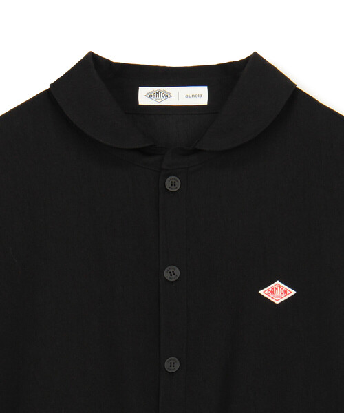DANTON(ダントン)の「DANTON × eunoia - Round Collar Shirt(シャツ/ブラウス・レディース・オフホワイト/ブラック・F)」の10枚目の写真