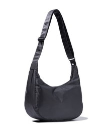 005 HOBO BAG MEDIUM-BLACK TWILL NYLON