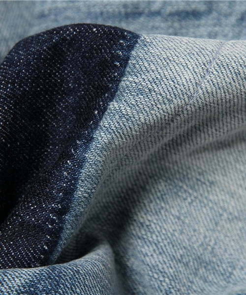 MURUA(ムルーア)の「Patch Mark Boys Straight(デニムパンツ・レディース・ブルー・0/XS/2/M/1/S)」の10枚目の写真