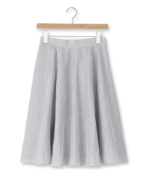 grove(グローブ)の「◆フレアスカート(スカート・レディース・ブルー/ホワイト/ブラック・02/03)」の2枚目の写真