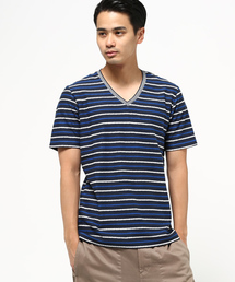 マルチボーダーＴシャツ/JAPAN MADE(日本製)  