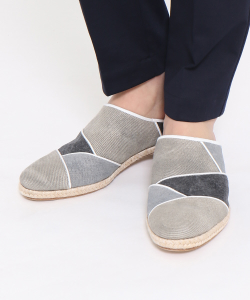 alfredoBANNISTER（アルフレッドバニスター）の「パッチワークミュール（サンダル・メンズ・ネイビー/その他・41/42/40/43/39）」の15枚目の写真