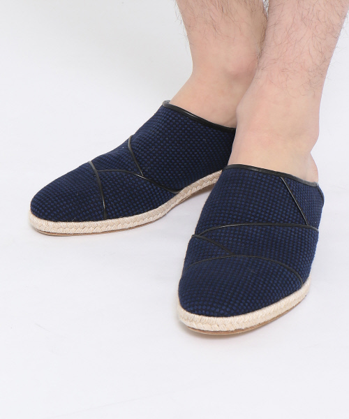 alfredoBANNISTER（アルフレッドバニスター）の「パッチワークミュール（サンダル・メンズ・ネイビー/その他・41/42/40/43/39）」の7枚目の写真