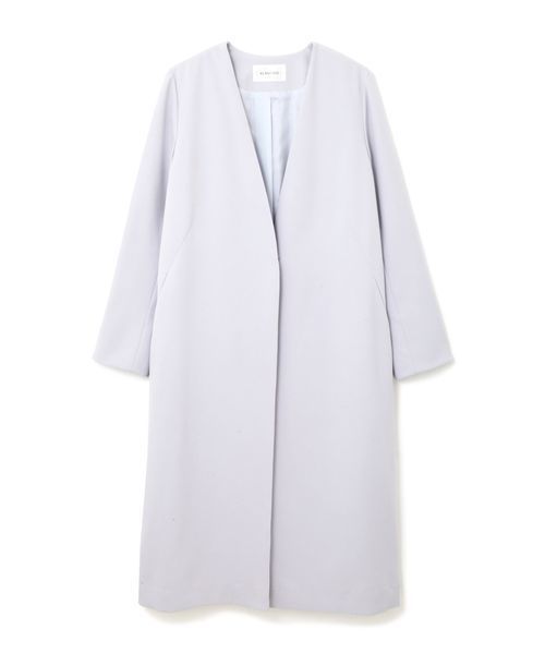 blanchic（ブランシック）の「《BLANCHIC》ノーカラーコート（その他アウター・レディース・グレー/ブルー/ベージュ・2/3）」の3枚目の写真