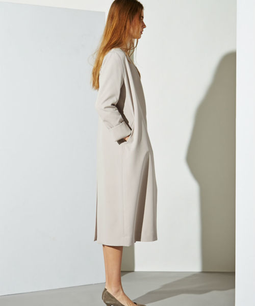 blanchic（ブランシック）の「《BLANCHIC》ノーカラーコート（その他アウター・レディース・グレー/ブルー/ベージュ・2/3）」の20枚目の写真