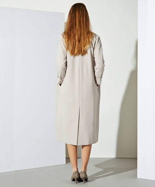 blanchic（ブランシック）の「《BLANCHIC》ノーカラーコート（その他アウター・レディース・グレー/ブルー/ベージュ・2/3）」の21枚目の写真