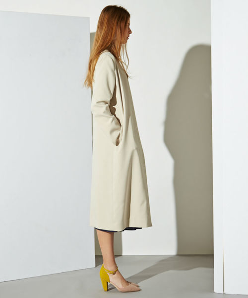 blanchic（ブランシック）の「《BLANCHIC》ノーカラーコート（その他アウター・レディース・グレー/ブルー/ベージュ・2/3）」の15枚目の写真