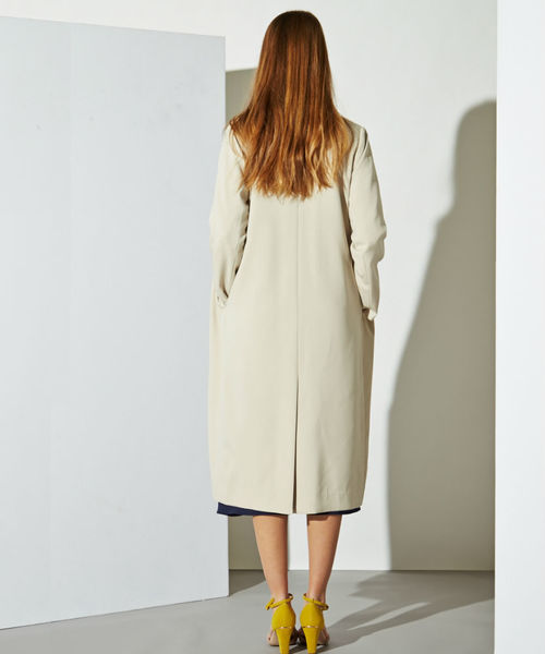 blanchic（ブランシック）の「《BLANCHIC》ノーカラーコート（その他アウター・レディース・グレー/ブルー/ベージュ・2/3）」の16枚目の写真