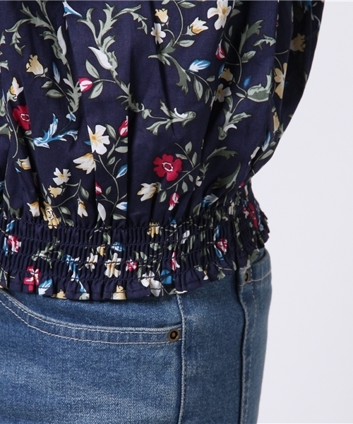 Honeys（ハニーズ）の「スモックブラウス（シャツ/ブラウス・レディース・オフホワイト/ブルー系その他/レッド系その他/ホワイト系その他・L/M）」の10枚目の写真