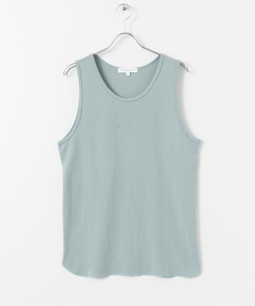 URBAN RESEARCH（アーバンリサーチ）の「UR CSYフライスタンクトップ（タンクトップ・メンズ・ライトピンク/ライトブルー/ブラック/ホワイト/グリーン系その他・LARGE/MEDIUM）」の5枚目の写真