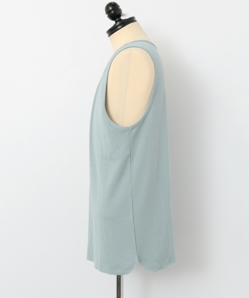 URBAN RESEARCH（アーバンリサーチ）の「UR CSYフライスタンクトップ（タンクトップ・メンズ・ライトピンク/ライトブルー/ブラック/ホワイト/グリーン系その他・LARGE/MEDIUM）」の9枚目の写真