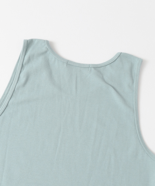 URBAN RESEARCH（アーバンリサーチ）の「UR CSYフライスタンクトップ（タンクトップ・メンズ・ライトピンク/ライトブルー/ブラック/ホワイト/グリーン系その他・LARGE/MEDIUM）」の15枚目の写真