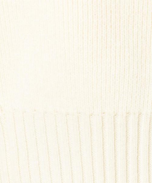 green label relaxing（グリーンレーベルリラクシング）の「KF Vネック キリカエ ニット ◆（ニット/セーター・レディース・ライトブルー/オフホワイト/モカ・FREE）」の17枚目の写真