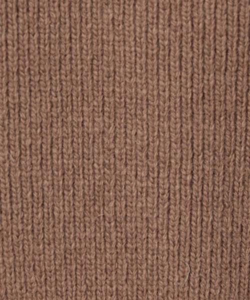 green label relaxing（グリーンレーベルリラクシング）の「KF Vネック キリカエ ニット ◆（ニット/セーター・レディース・ライトブルー/オフホワイト/モカ・FREE）」の9枚目の写真