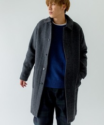 SHIPS BLUESTORE | SHIPS BLUESTORE: ダブルフェイスダスターコート(ステンカラーコート)