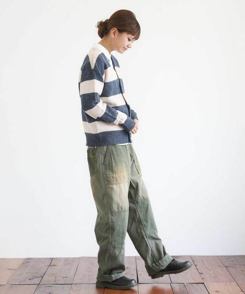 CUBE SUGAR(キューブシュガー)の「シェットランド Vネックカーディガン(カーディガン/ボレロ・レディース・その他/その他1・M)」の11枚目の写真