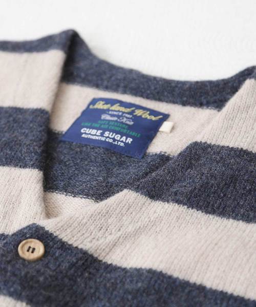 CUBE SUGAR(キューブシュガー)の「シェットランド Vネックカーディガン(カーディガン/ボレロ・レディース・その他/その他1・M)」の14枚目の写真