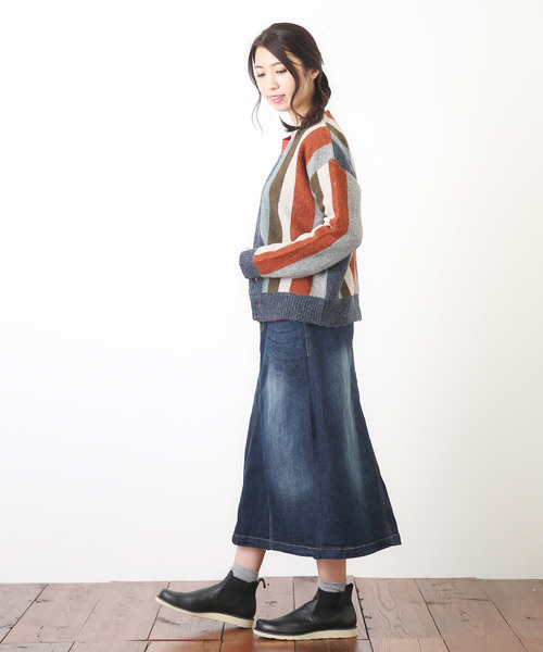 CUBE SUGAR(キューブシュガー)の「シェットランド Vネックカーディガン(カーディガン/ボレロ・レディース・その他/その他1・M)」の20枚目の写真