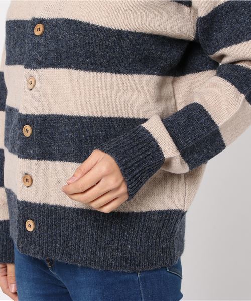 CUBE SUGAR(キューブシュガー)の「シェットランド Vネックカーディガン(カーディガン/ボレロ・レディース・その他/その他1・M)」の8枚目の写真