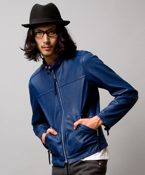 BEAUTY&YOUTH UNITED ARROWS（ビューティーアンドユースユナイテッドアローズ）の「by ∴ ゴート シングル ライダース ◆（ライダースジャケット・メンズ・ブラック/ベージュ/ブルー・SMALL/MEDIUM/LARGE/X-LARGE）」の6枚目の写真