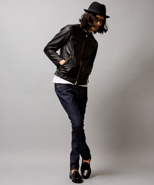 BEAUTY&YOUTH UNITED ARROWS（ビューティーアンドユースユナイテッドアローズ）の「by ∴ ゴート シングル ライダース ◆（ライダースジャケット・メンズ・ブラック/ベージュ/ブルー・SMALL/MEDIUM/LARGE/X-LARGE）」の7枚目の写真