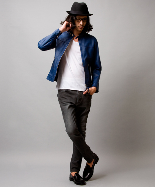 BEAUTY&YOUTH UNITED ARROWS（ビューティーアンドユースユナイテッドアローズ）の「by ∴ ゴート シングル ライダース ◆（ライダースジャケット・メンズ・ブラック/ベージュ/ブルー・SMALL/MEDIUM/LARGE/X-LARGE）」の9枚目の写真