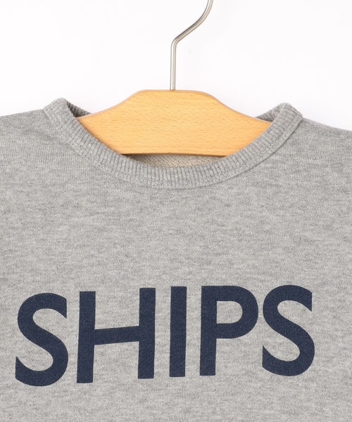 SHIPS(シップス)の「SHIPS KIDS:ロゴ スウェット(100~130cm)(スウェット・キッズ・ナチュラル/ネイビー/グレー/マスタード/ライトブルー・100/110/120/130)」の18枚目の写真
