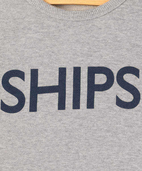 SHIPS(シップス)の「SHIPS KIDS:ロゴ スウェット(100~130cm)(スウェット・キッズ・ナチュラル/ネイビー/グレー/マスタード/ライトブルー・100/110/120/130)」の14枚目の写真