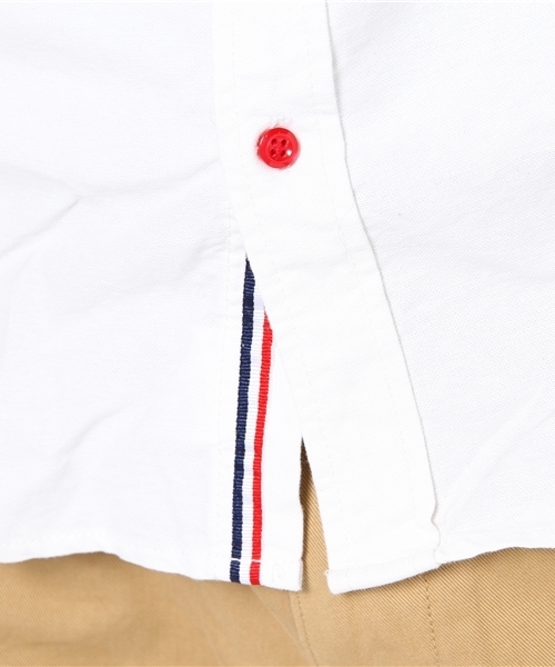 RATTLE TRAP（ラトルトラップ）の「先染めオックスボタンダウンシャツ（シャツ/ブラウス・メンズ・ホワイト/ブルー/サックスブルー/ピンク・SMALL/MEDIUM/LARGE/LL）」の11枚目の写真