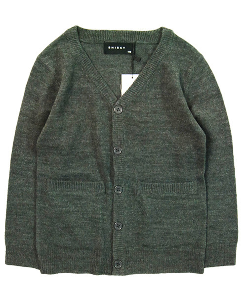 THE CASUAL(カジュアル)の「カシミヤタッチ ニット カーディガン キッズ(カーディガン/ボレロ・キッズ・キャメル/オフホワイト/杢グレー/ブルーグリーン/ブラック/ブラウン/ネイビー/チャコール/ワイン/ピンク・140cm/150cm/120cm/160cm/130cm/110cm)」の17枚目の写真