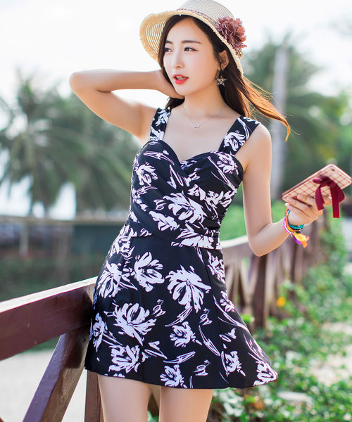 セール ショートパンツ 一体型 ワンピース水着 水着 Osyarevo オシャレボ のファッション通販 Zozotown