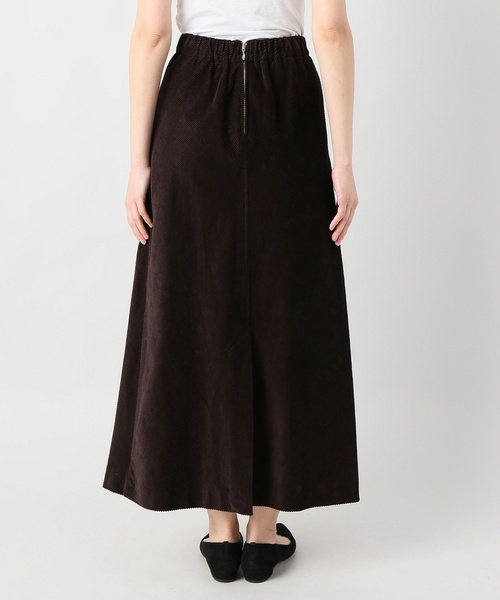 journal standard L'essage（ジャーナルスタンダードレサージュ）の「【OKIRAKU/オキラクｘL’ESSAGE 】コーデュロイスカート#（スカート・レディース・ブラウン・38/36）」の8枚目の写真