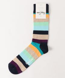 Happy Socks | [ハッピーソックス] SC Happy Socks ストライプ ソックス(ソックス/靴下)