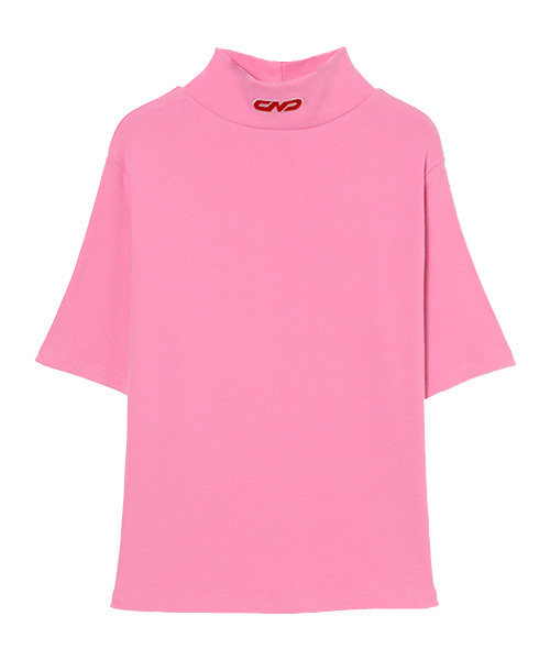 Candy Stripper(キャンディストリッパー)の「CAN HIGHNECK トップス(Tシャツ/カットソー・レディース・ブラック/パープル/ピンク/グリーン/イエロー・2)」の5枚目の写真