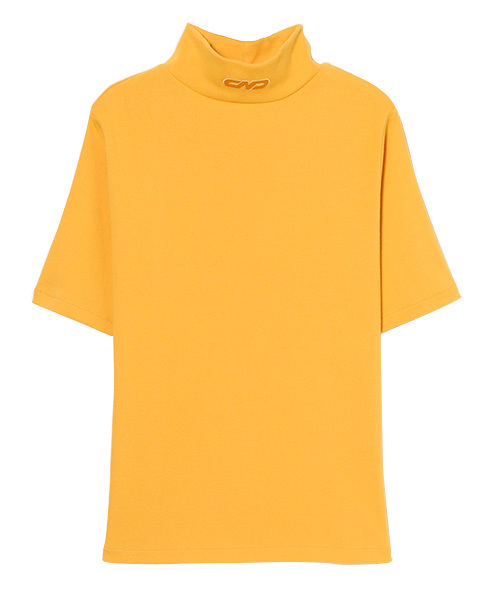 Candy Stripper(キャンディストリッパー)の「CAN HIGHNECK トップス(Tシャツ/カットソー・レディース・ブラック/パープル/ピンク/グリーン/イエロー・2)」の1枚目の写真