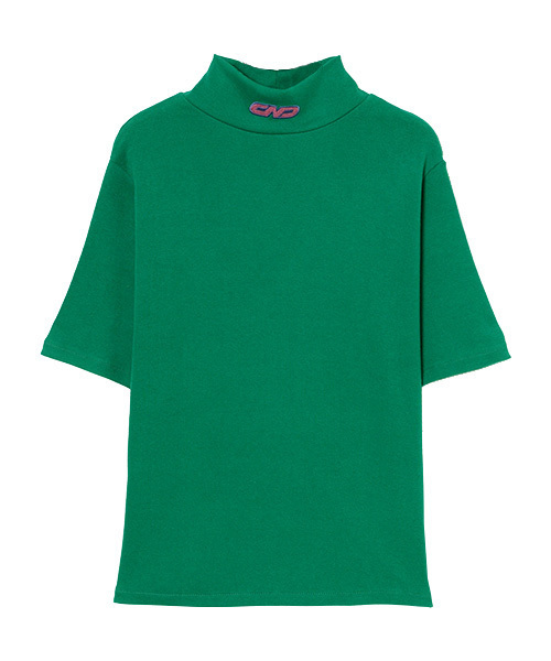 Candy Stripper(キャンディストリッパー)の「CAN HIGHNECK トップス(Tシャツ/カットソー・レディース・ブラック/パープル/ピンク/グリーン/イエロー・2)」の3枚目の写真